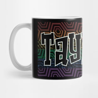 LGBTQ PATTERN AMERICA TAYLOR Z Mug